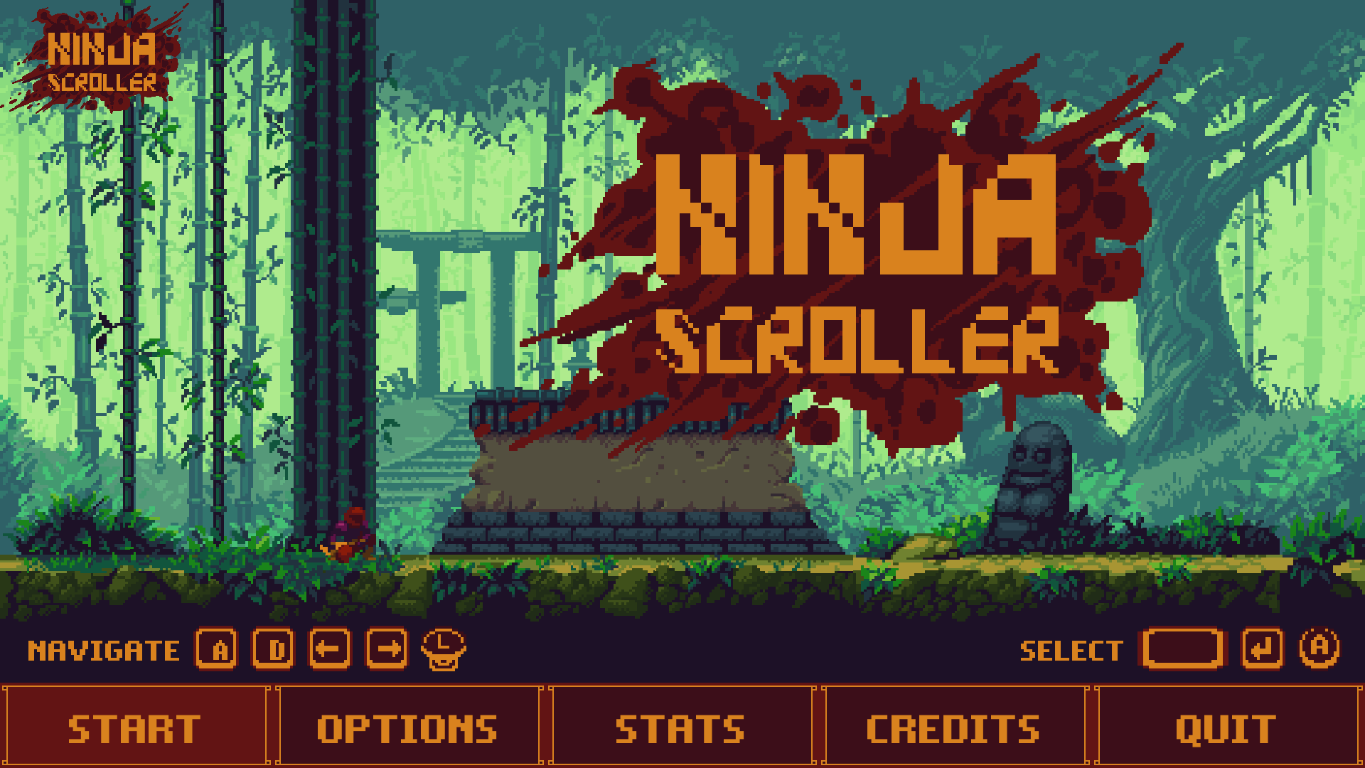 Mars Touch Studio on X: Ninja Scroller #NinjaScroller Check out