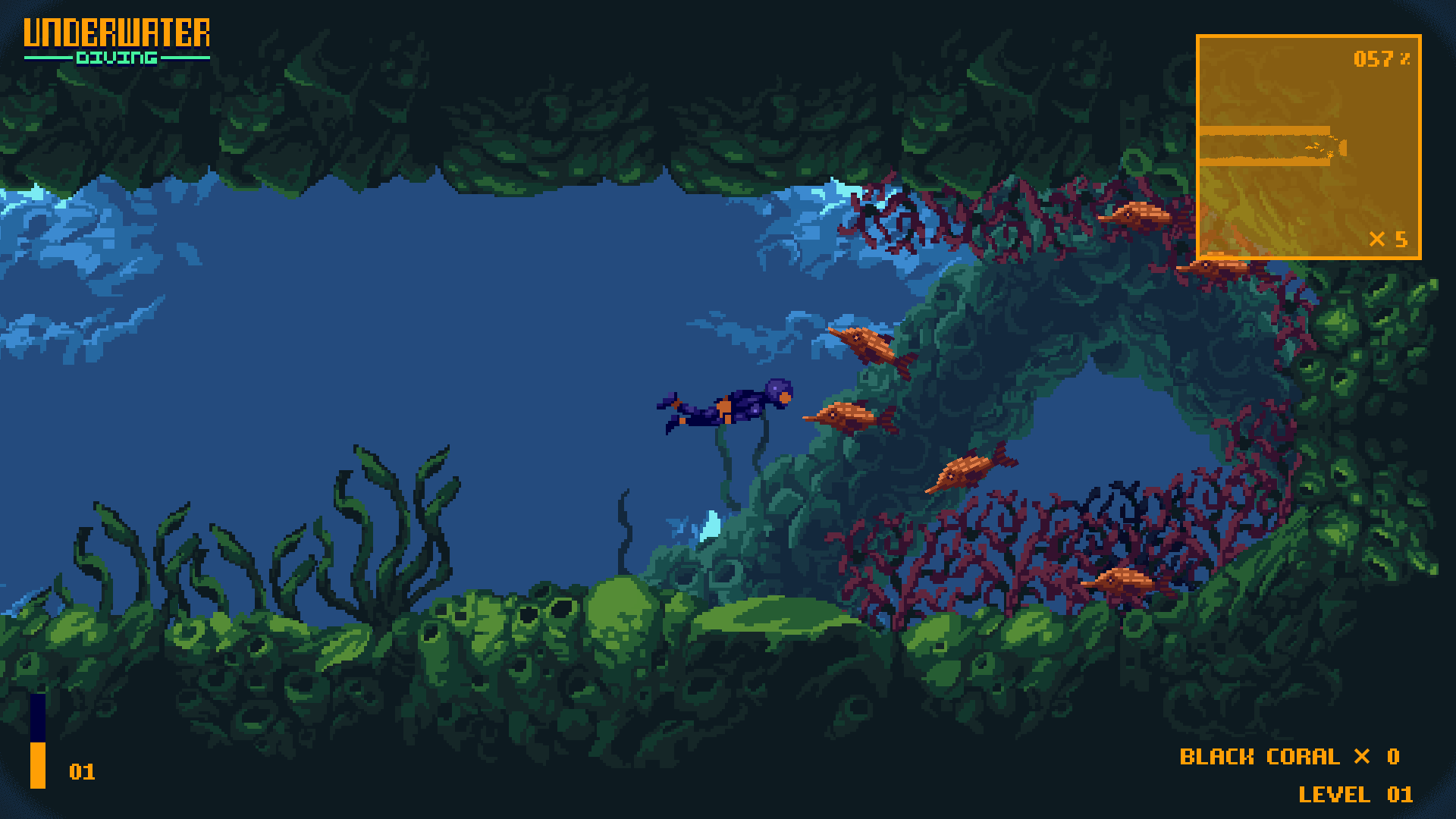 Dartfish are ambush predators (2 on 3)