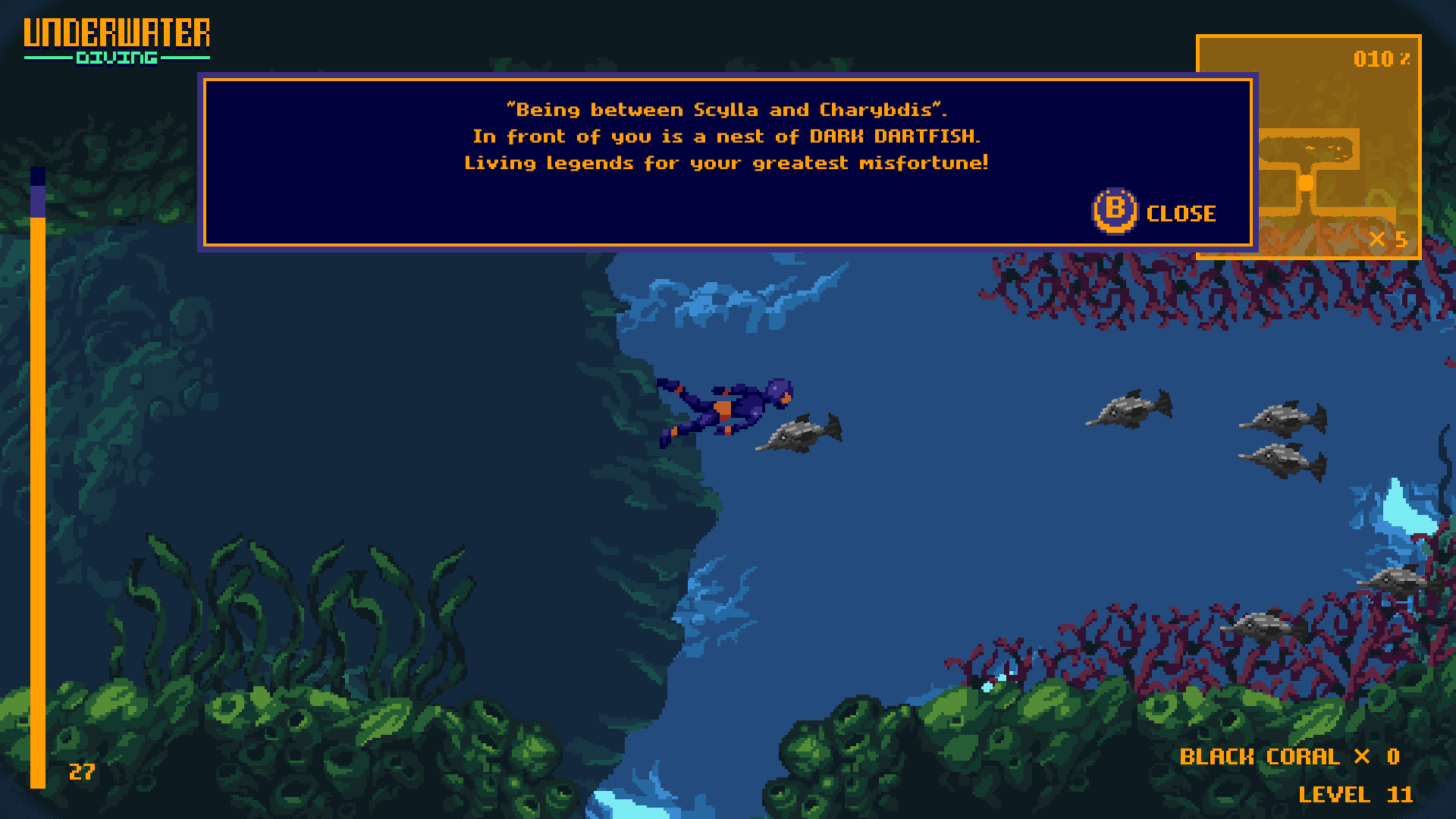 Dark Dartfish